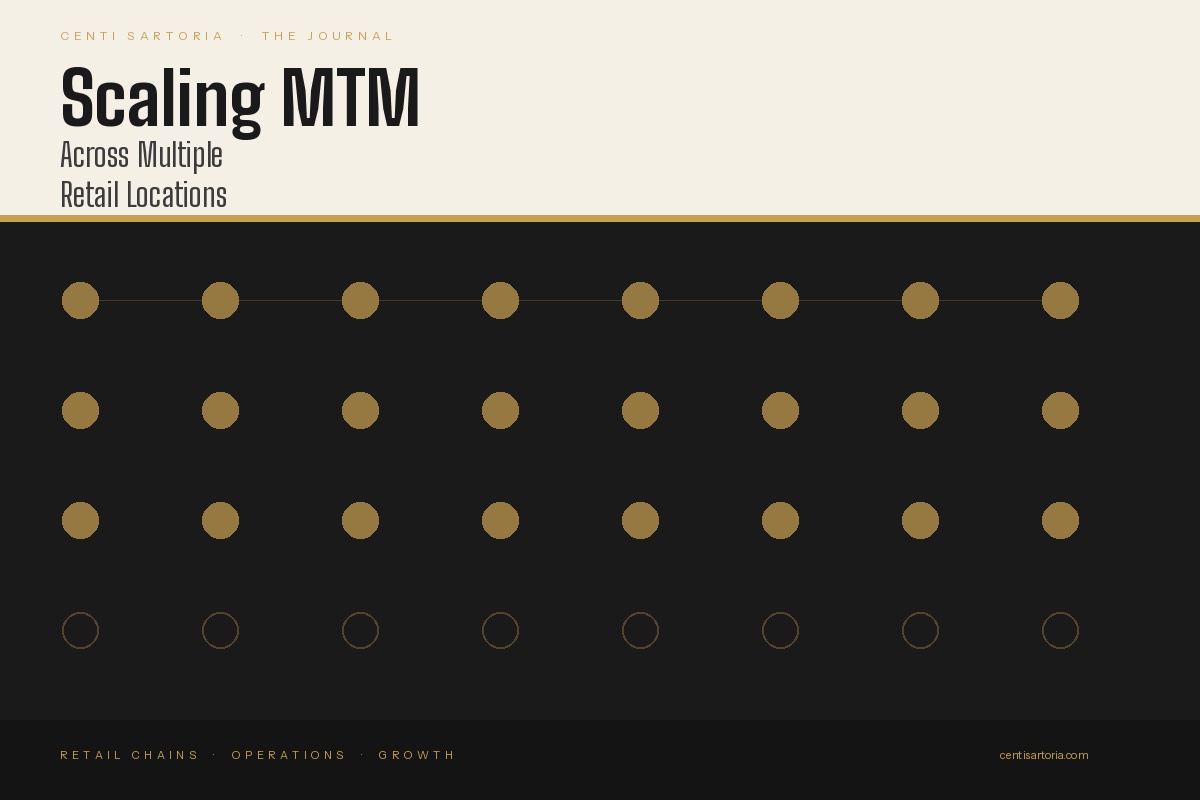 Scaling Made-to-Measure Across Multiple Retail Locations Without Losing Consistency