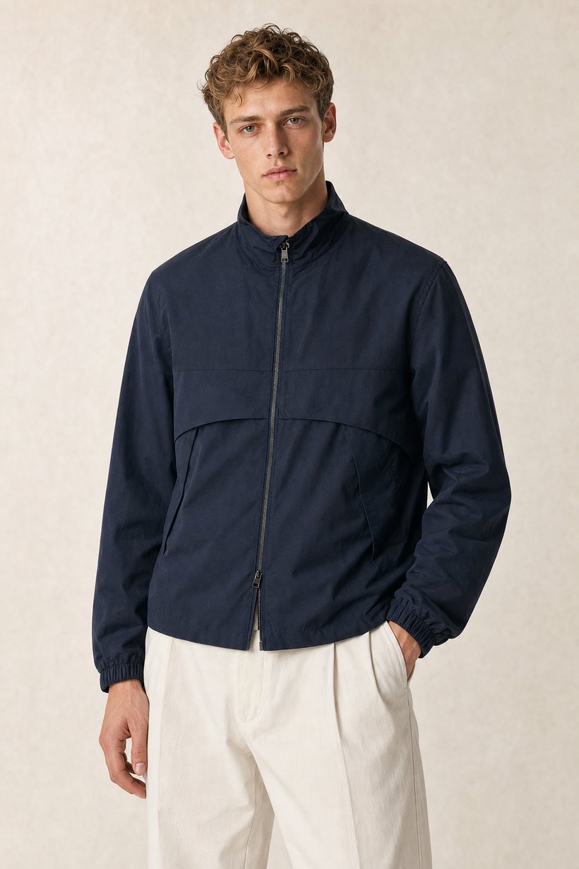 Brown Wool Blazer — Wool