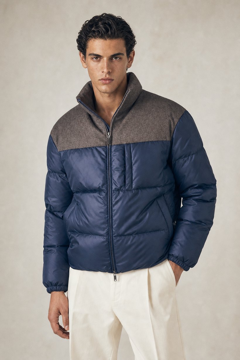 Cotton Blend Field Jacket — Cotton Blend