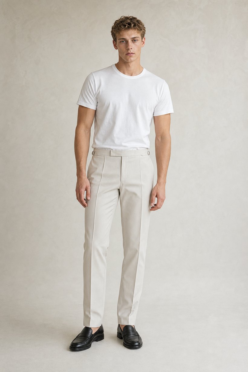 Cotton Casual Trousers — Cotton