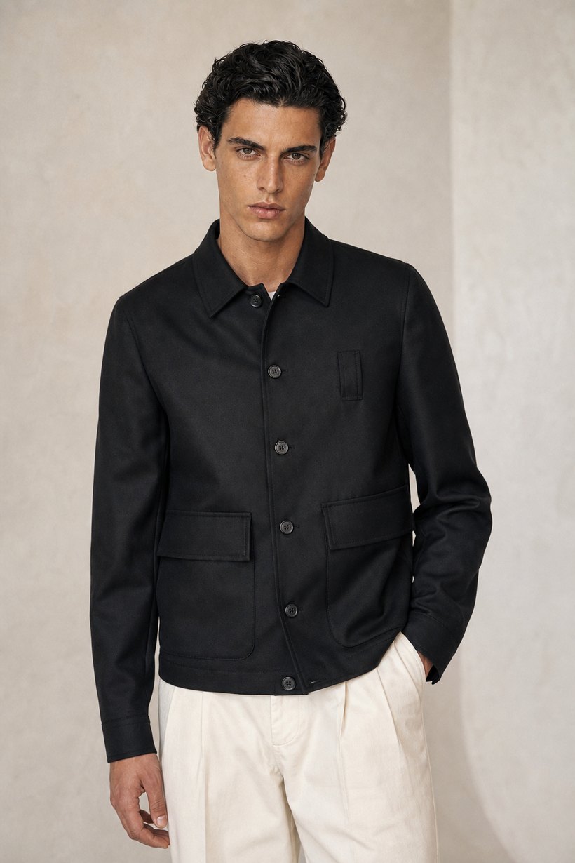 European Wool Blazer — European Wool