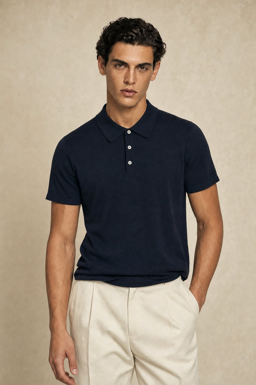 Forest Green Cotton T-Shirt — front styling
