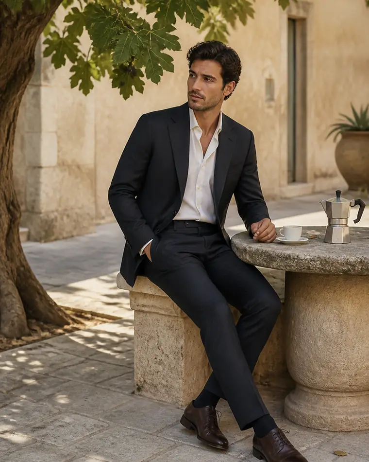 Business Suit (2-piece) in fabric 1007