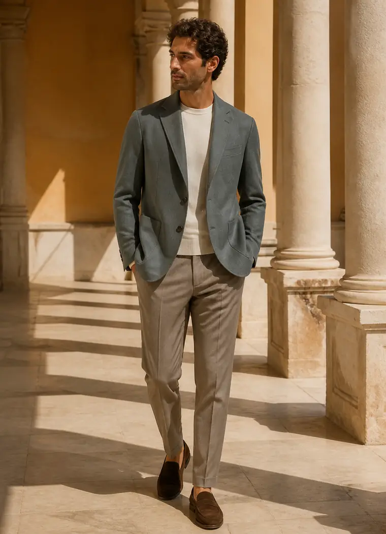 Italian Casual Blazer in fabric 1025