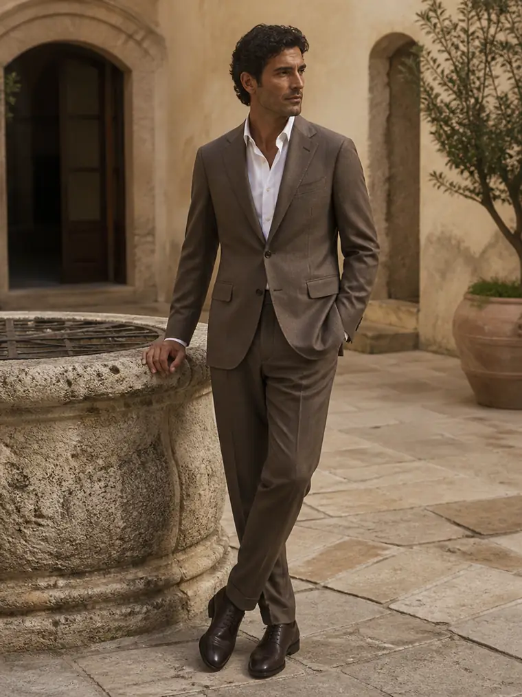Business Suit (2-piece) in fabric 1028