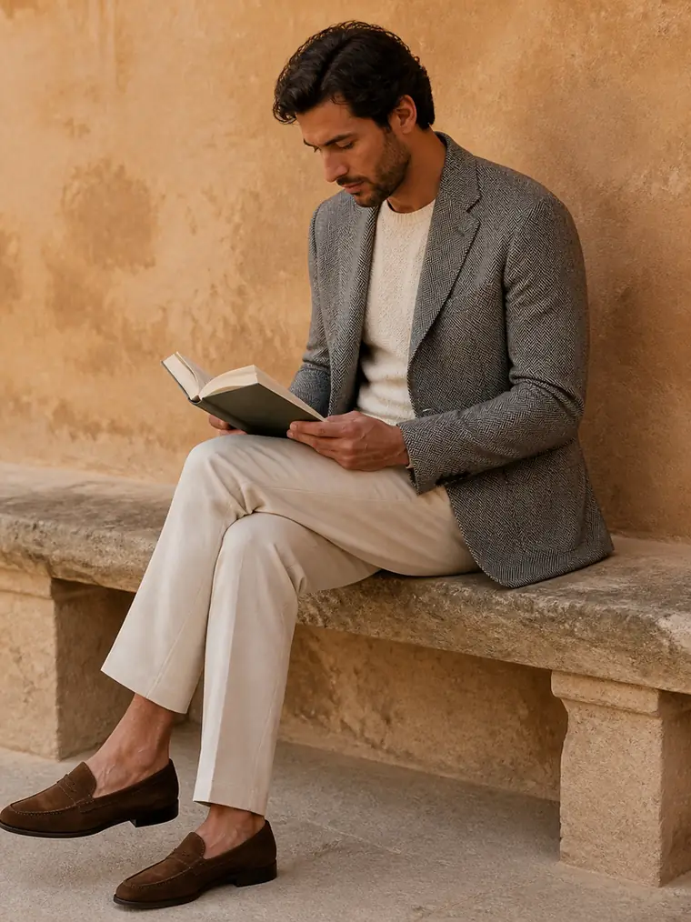 Italian Casual Blazer in fabric 1034