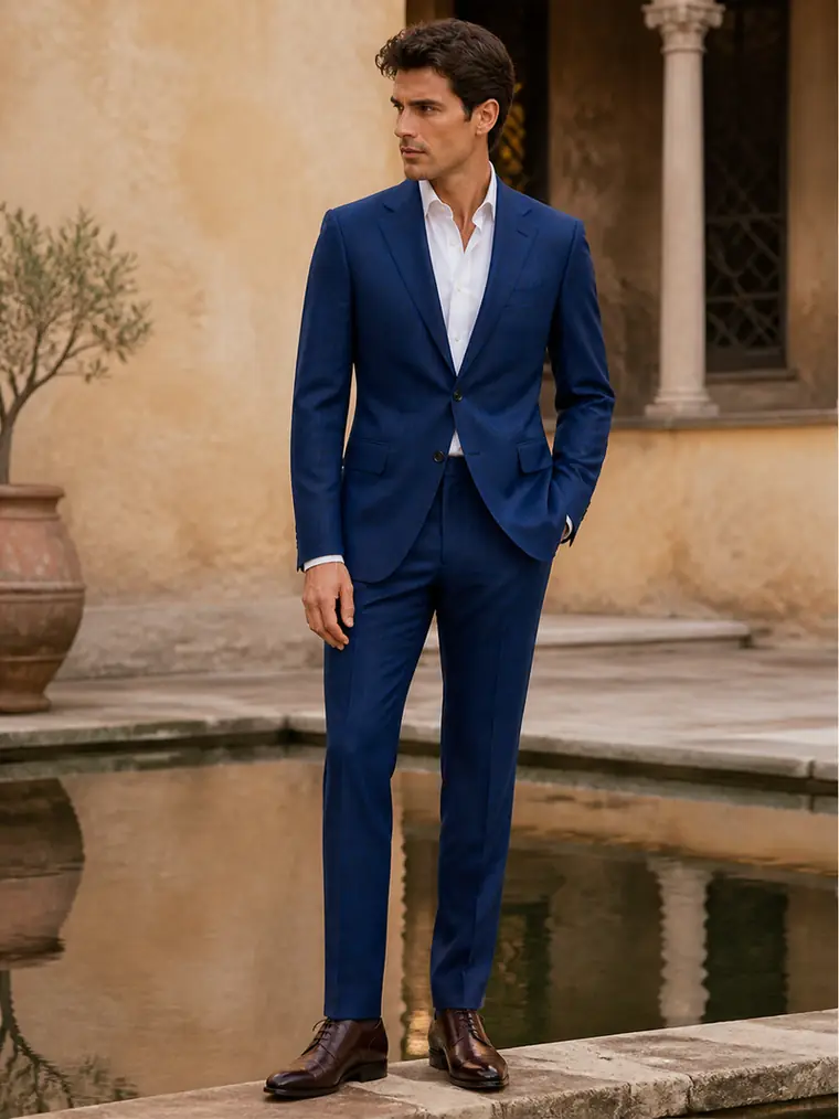 Business Suit (2-piece) in fabric 1058