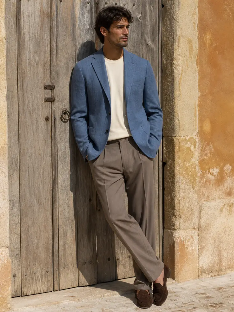 Italian Casual Blazer in fabric 1061