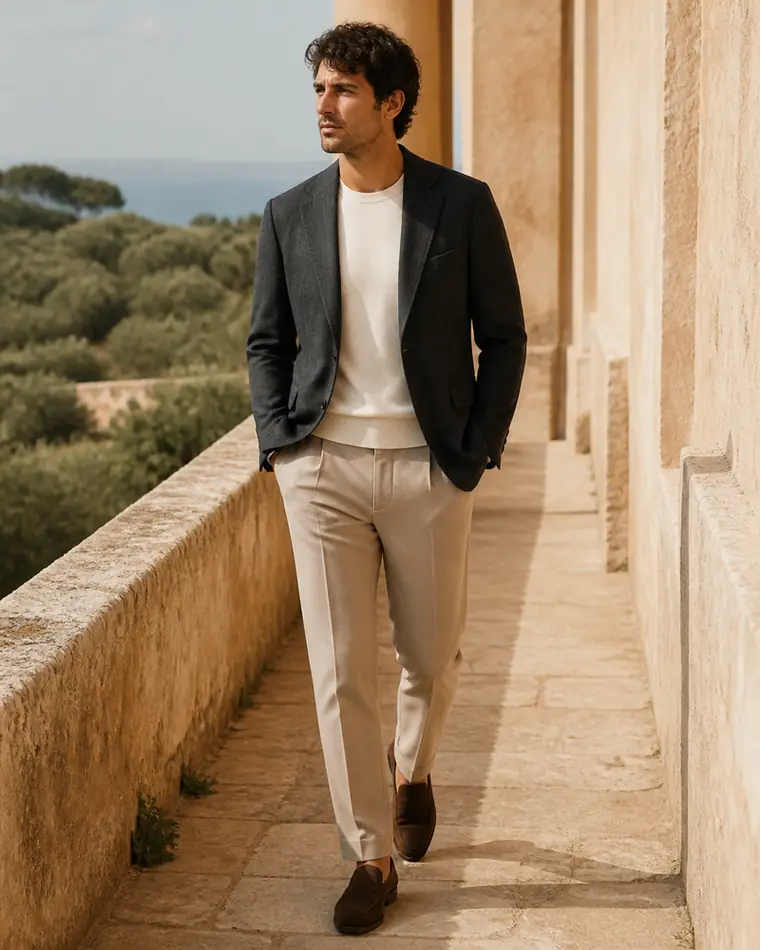 Italian Casual Blazer in fabric 1067