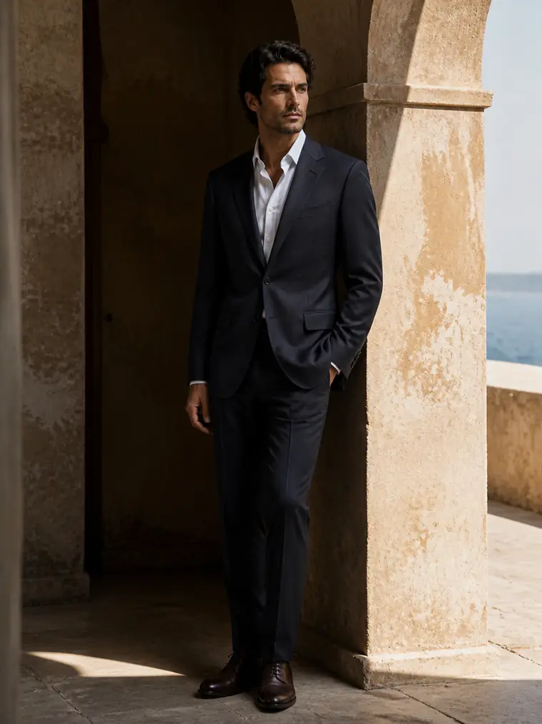 Business Suit (2-piece) in fabric 1200
