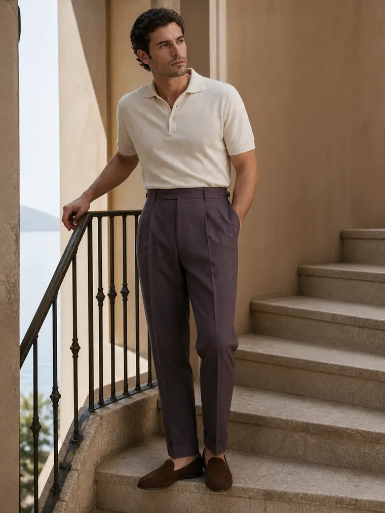 Tailored Trousers in fabric 1203