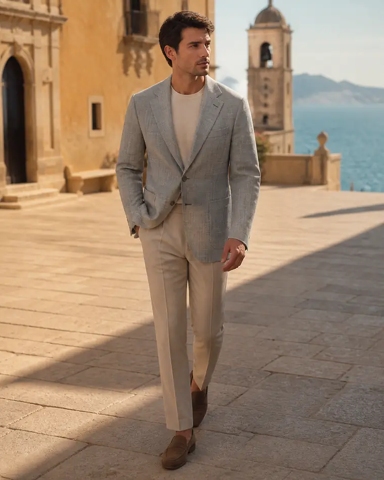 Italian Casual Blazer in fabric 6700