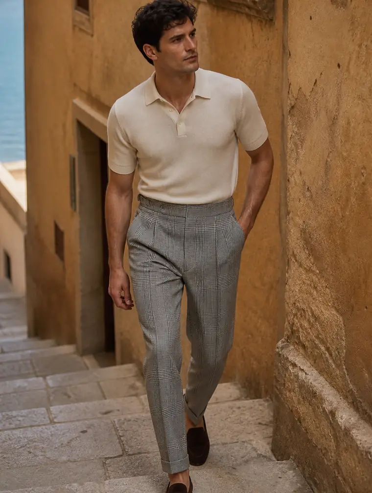 Tailored Trousers in fabric 6706