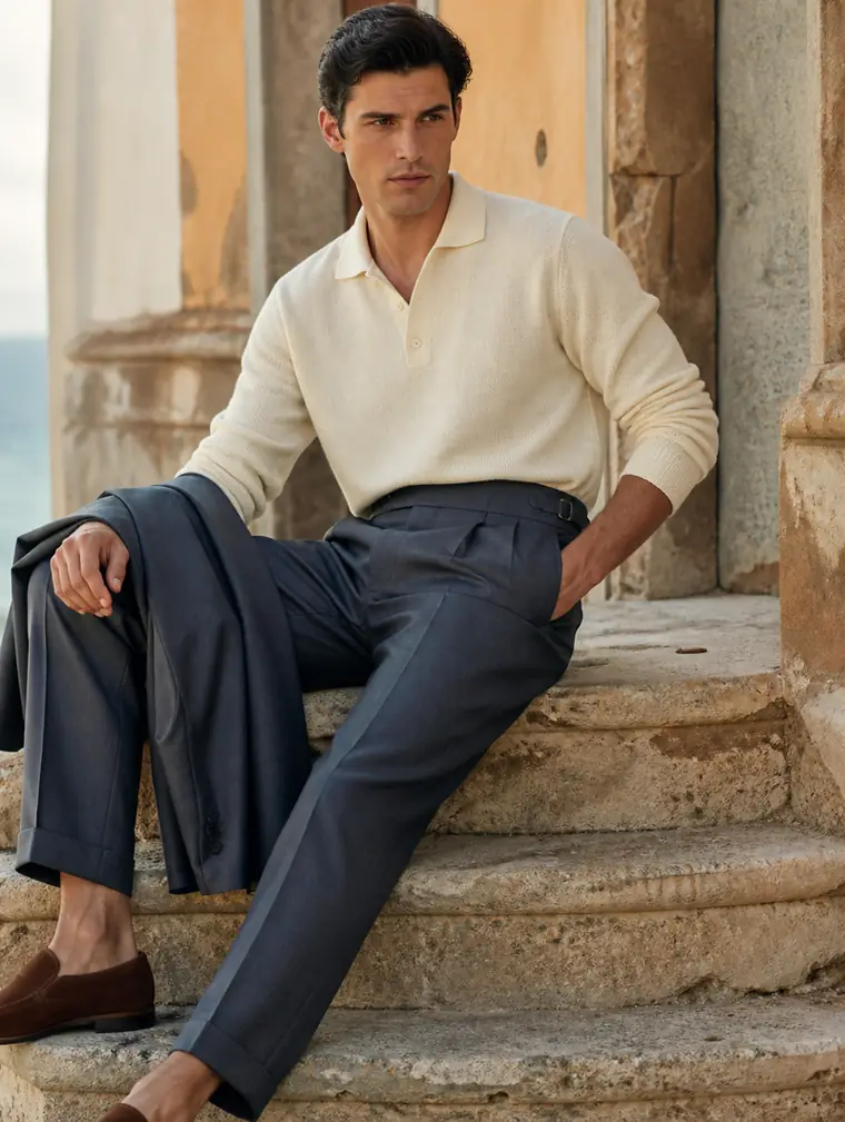 Tailored Trousers in fabric 6724
