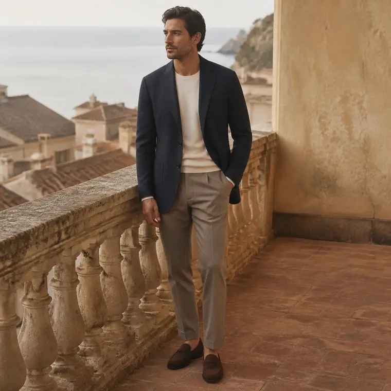 Italian Casual Blazer in fabric 6736