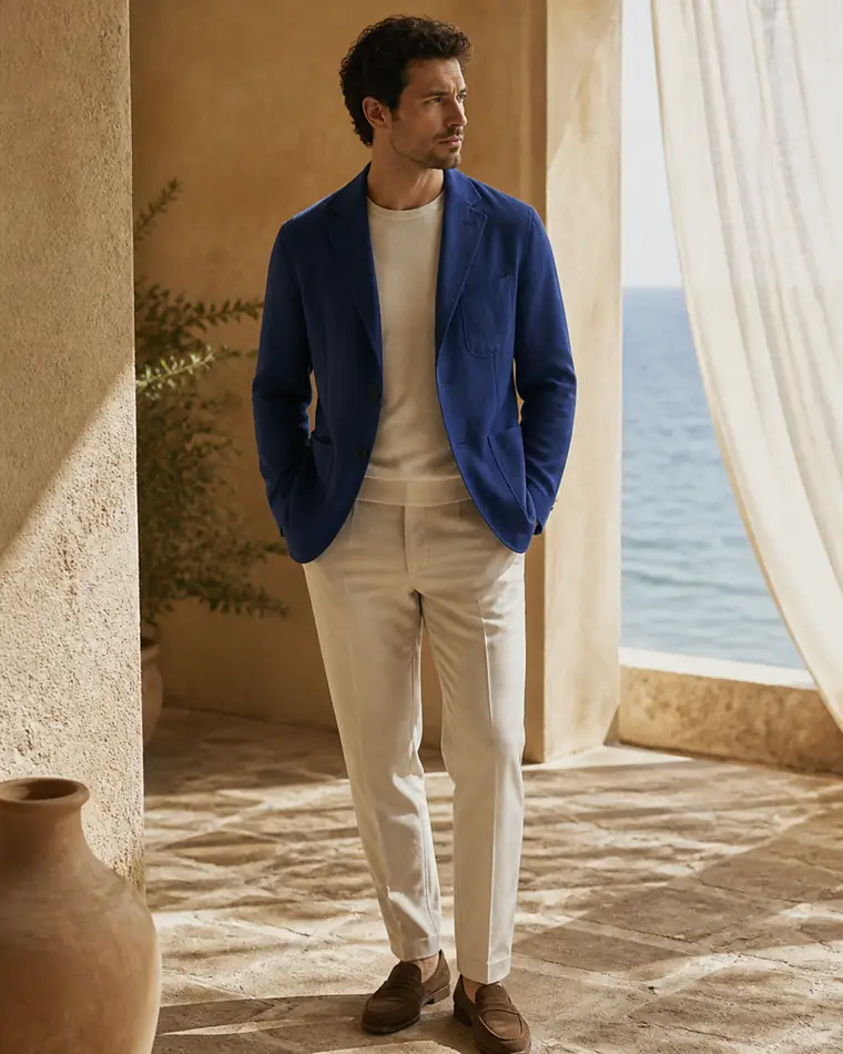 Italian Casual Blazer in fabric 1901