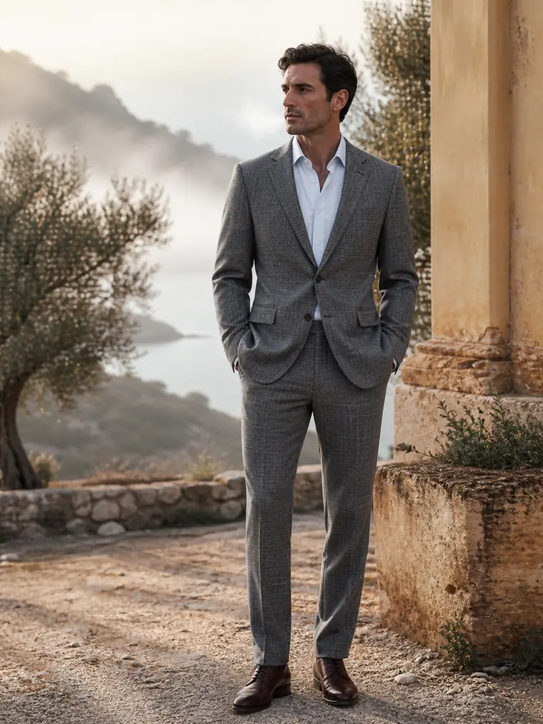Business Suit (2-piece) in fabric 4501