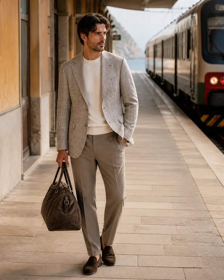 Italian Casual Blazer in fabric 3000