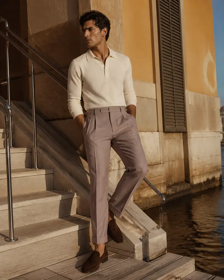 Tailored Trousers in fabric 3380