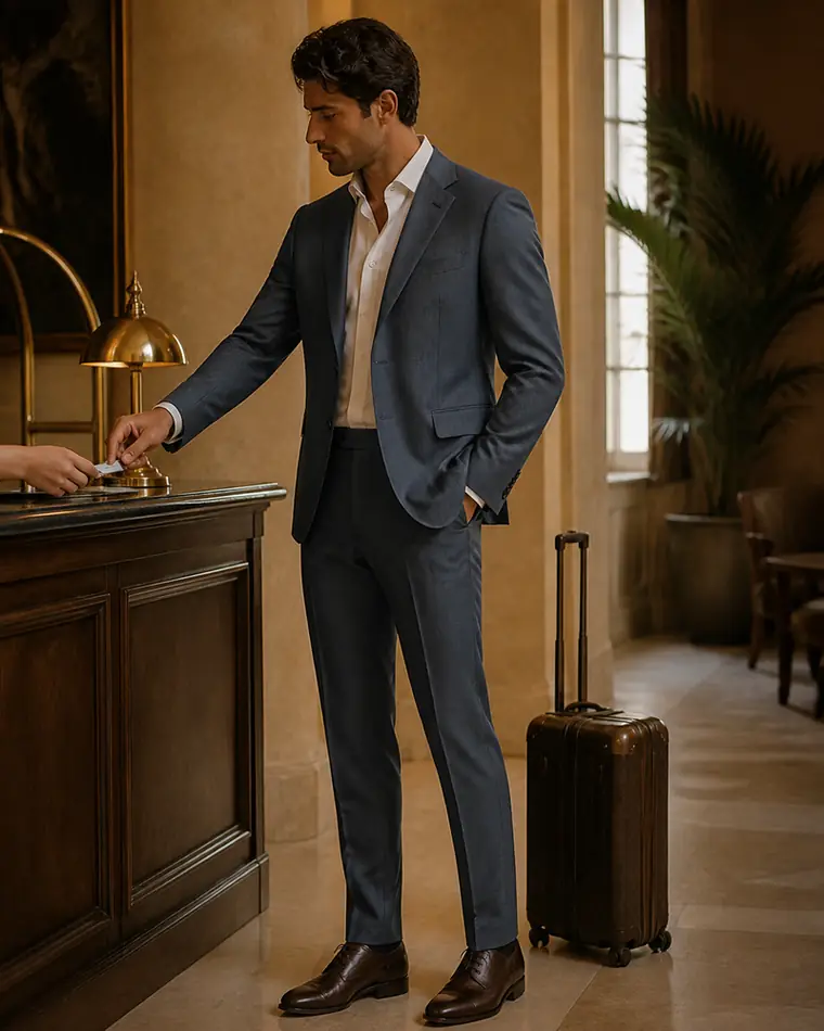 Business Suit (2-piece) in fabric 3400