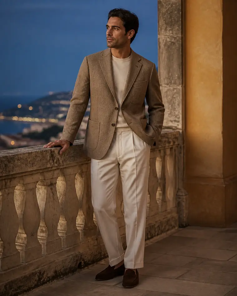 Italian Casual Blazer in fabric 6370